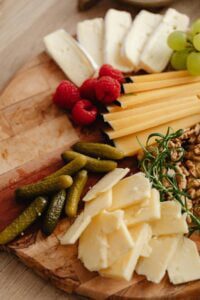 A variety of probiotic-rich foods, symbolizing the rise of functional foods. This image represents trends in healthy eating.